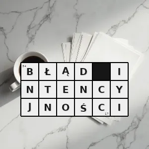 Rozwiązanie krzyżówki: zawężenie interpretacji dzieła do intencji autora co autor miał na myśli i ocenianie utworu na tej podstawie - błąd intencyjności | hasła, synonimy i podpowiedzi Hasło krzyżówkowe zawężenie interpretacji dzieła do intencji autora co autor miał na myśli i ocenianie utworu na tej podstawie - błąd intencyjności – rozwiązanie, synonimy, podpowiedzi i definicje krzyżówkowe